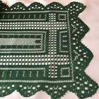 St. Patricks Day Christmas Lace Table Placemat set of 4 Holiday Home Green NEW