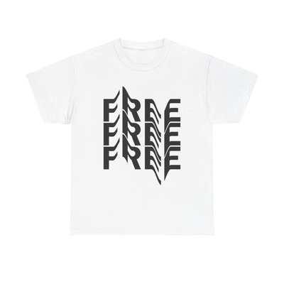 Free Spirit T-Shirt - typography bold minimalist slogan inspiration aesthetic