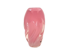 Vase vintage en verre de