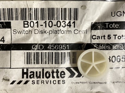 Biljax Haulotte B01-10-0341 Switch Disk Platform Control