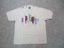 UNK NBA T Shirt Adult 2X Large Gray Shirt Sleeve Various Teams Mens