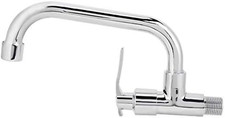 Kitchen Faucet Wall Mounted Single Cold Water Tap Single Handle Kitchen Sink Fau