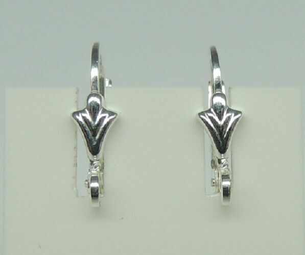 Lily Ear Clip Real 925 Silver Replacement Part With Hinge Top