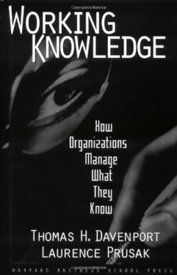 Working Knowledge: How Organizations Manage What They Know By Th