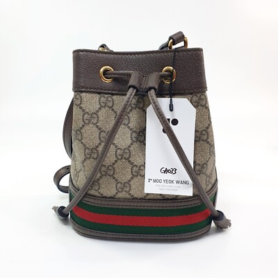 バッグ GUCCI NO TARIFF GUCCI GUCCI GHW Ophidia GG Mini Bucket Shoulder Bag