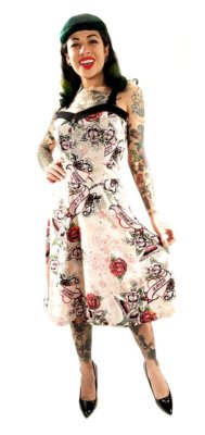 Altea Abito ADELLE Svasato Con Stampa Maxi Floreale Donna - Outlet - Foto 4