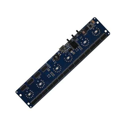 6-position IN14 glow tube 3231 clock circuit board DIY black walnut kit - Picture 12 of 16