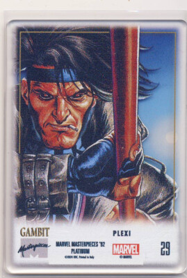2024 Marvel Masterpieces '92 1992 Platinum Plexi 29 Gambit | eBay