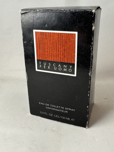 TUSCANY PER UOMO 100ML EDT SPRAY FOR MEN BY ARAMIS Vintage Fragrance - Picture 2 of 6