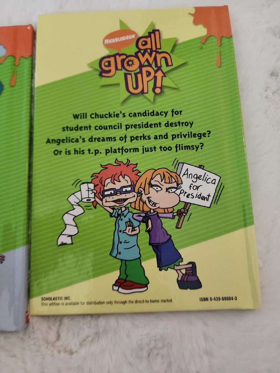 Nick Zone Scholastic Vintage Hardcover book Lot of 3, Rugrats All