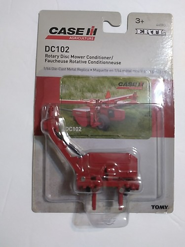 Ertl Die-Cast Metal 1/64 Scale Case IH Rotary Disc Mower Conditioner DC102 - Picture 7 of 7