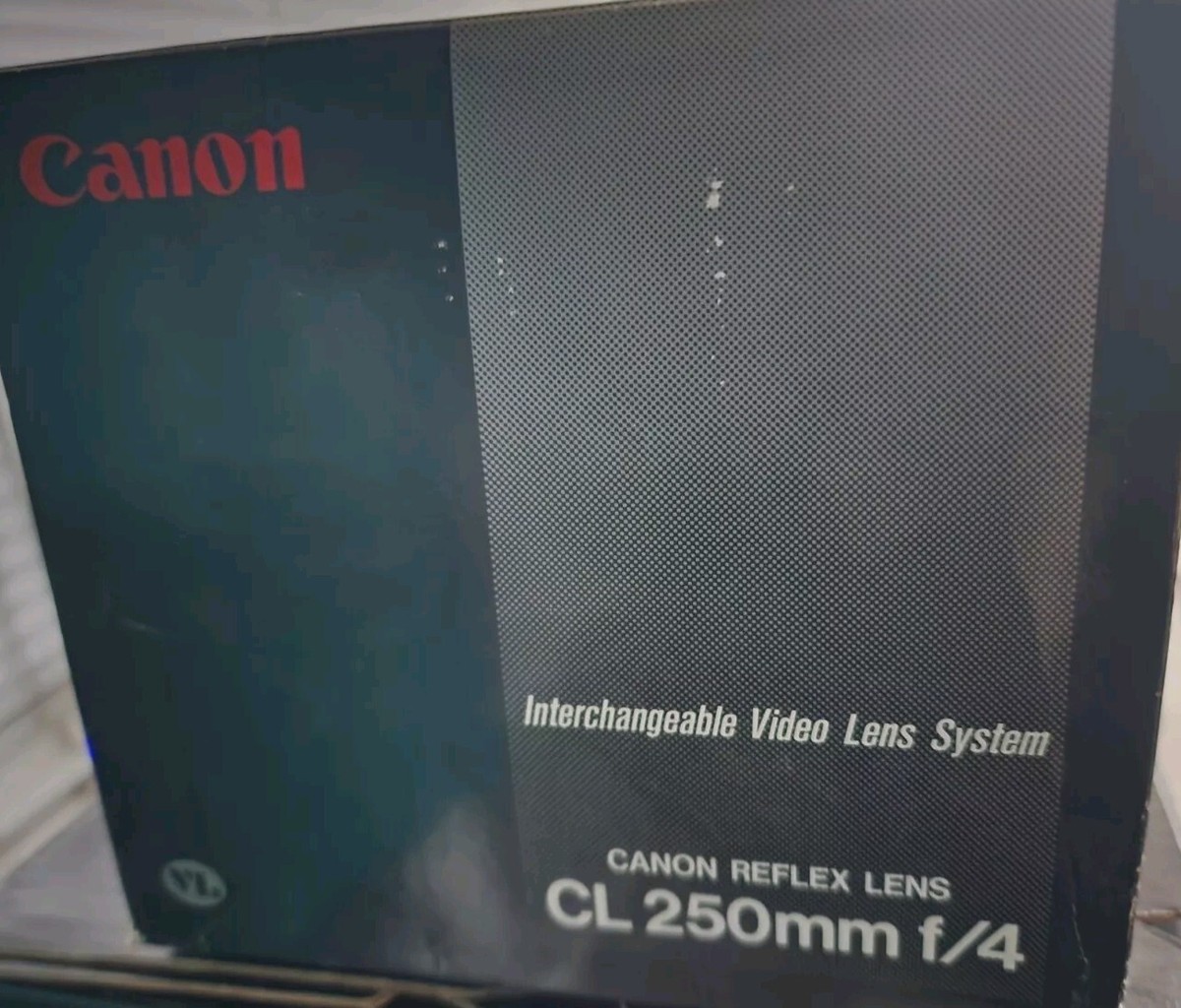 Canon REFLEX CL 250mm F4 VLマウント#1208 Canon CL 250mm f/4 Reflex AF VL-Mount Lens