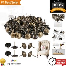 Antique Upholstery Decorative Tacks - 200pcs Bronze Furniture Sofa Thumb Nail...