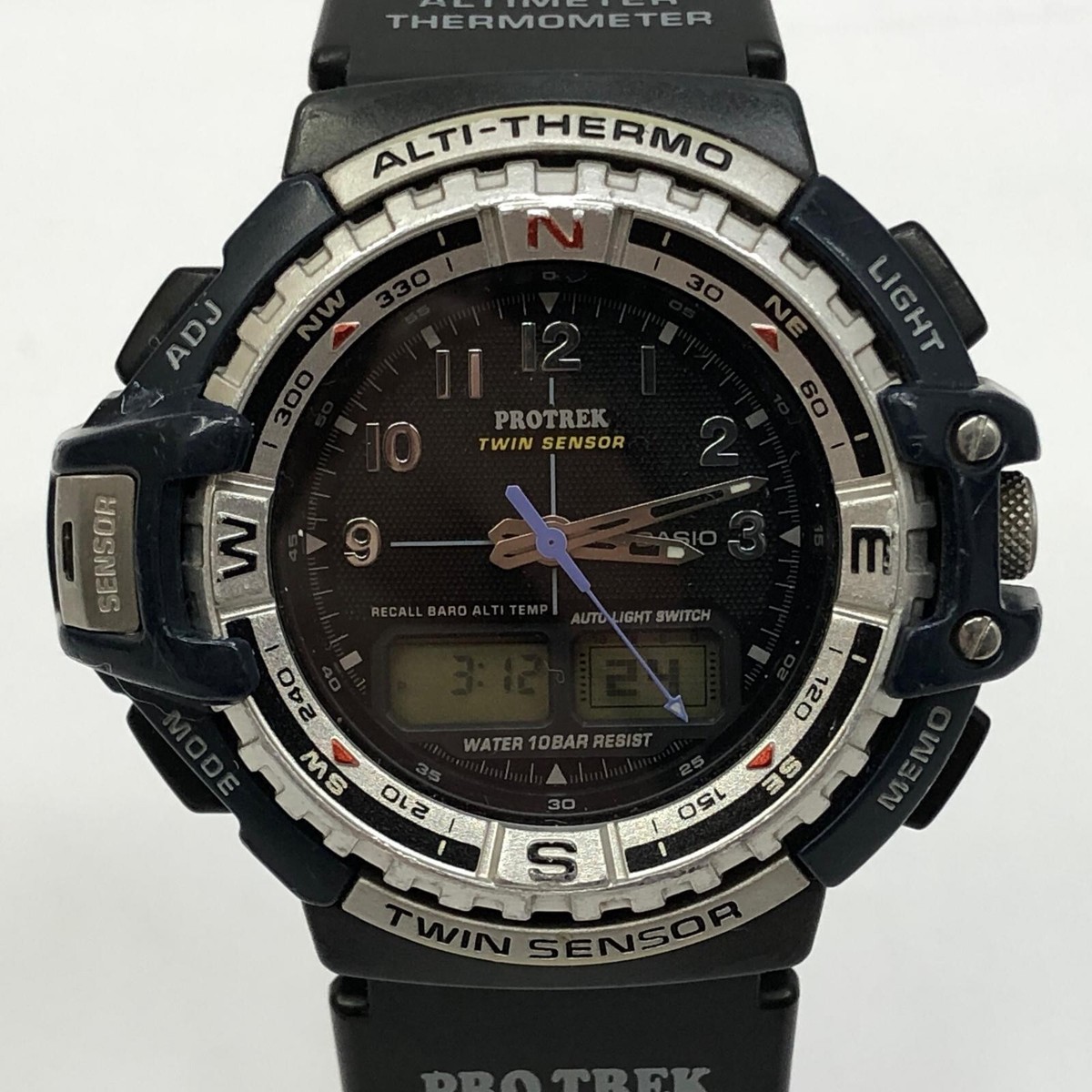 【未使用】CASIO【PRO TREK】TWIN SENSOR PRT-70B PRT-B70-2 | PRO TREK PRT-B70 Series | CASIO SINGAPORE