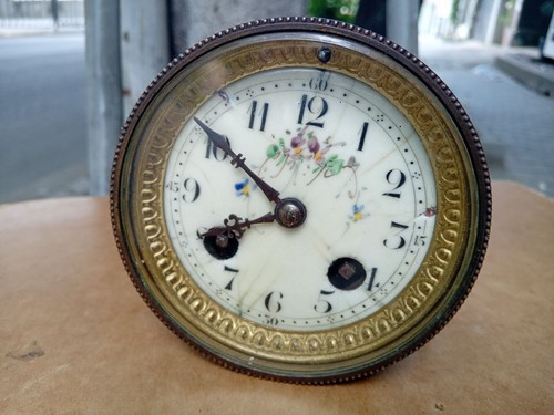Antique Movement "AD.MOUGIN" For French Clock 19c. - TO RESTORE - Picture 2 of 7