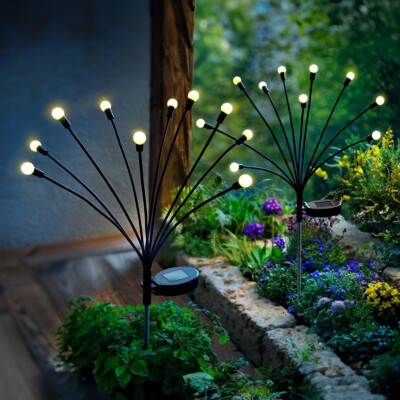 Solar-Gartenstecker ''Fireflies'' 2er-Set für den Garten Solar LED Deko Dekoration