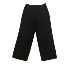 Talbots Classy Career Pants  Sz 10  Black  High Rise  28.5" Inseam