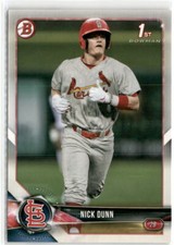 2018 Bowman 1st Nick Dunn RC #BD 149 St. Louis Cardinals Baseball