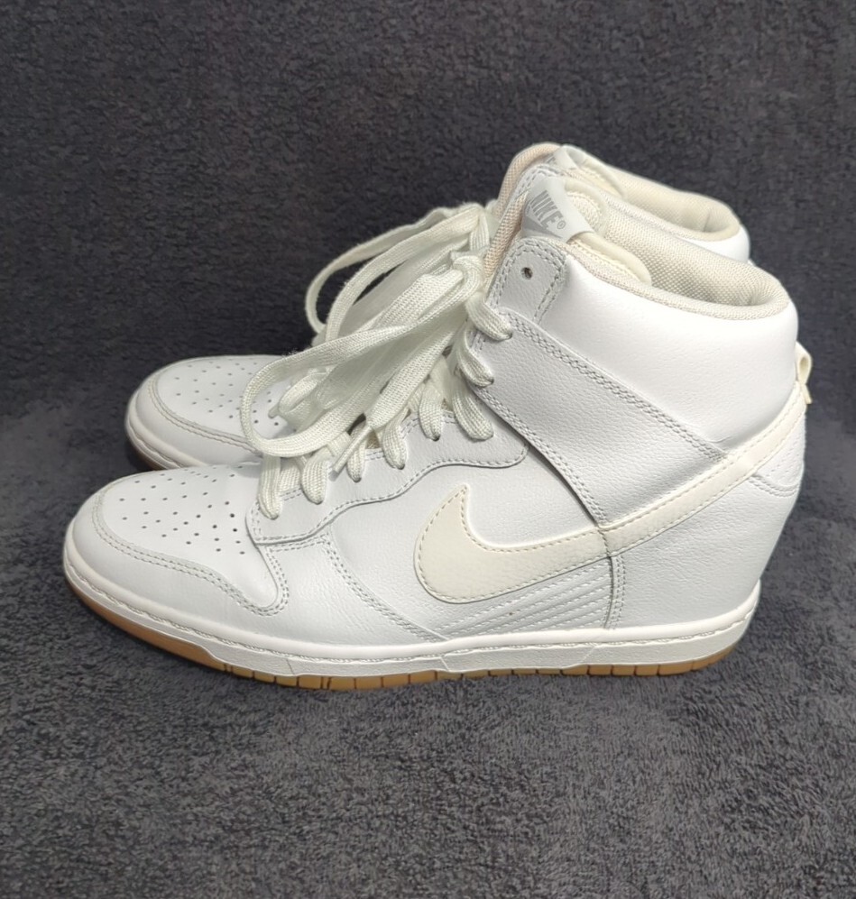 Nike Dunk Sky High Essential Hidden Wedge 644877-103 Sneaker White