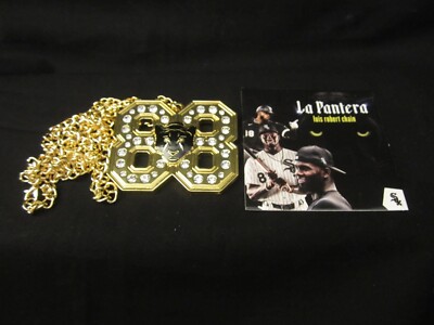 2022 Luis Robert La Pantera Chain Necklace #88 Fan Give AWAY Chicago White Sox