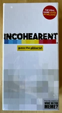 NEW Incohearent Incoherent Adult Party Game What Do You Meme SEALED NEW!