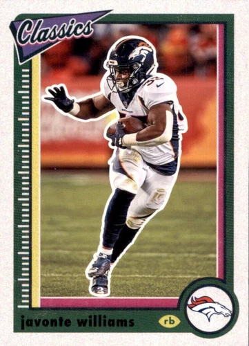 2022 Panini Classics Javonte Williams #33