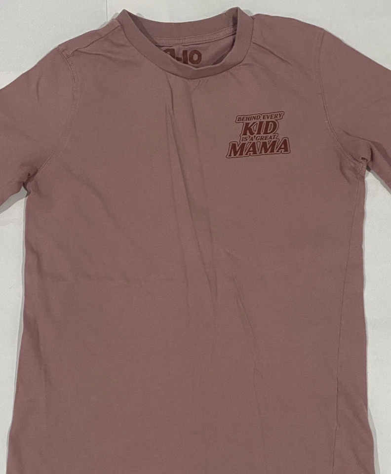 Cotton On Kids Graphic Print T-Shirt Boys Size 9-10 Crew Neck Mauve - Image 3 of 4