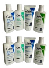 (8 Pcs) CeraVe Travel Size Skin Care Moisturi...