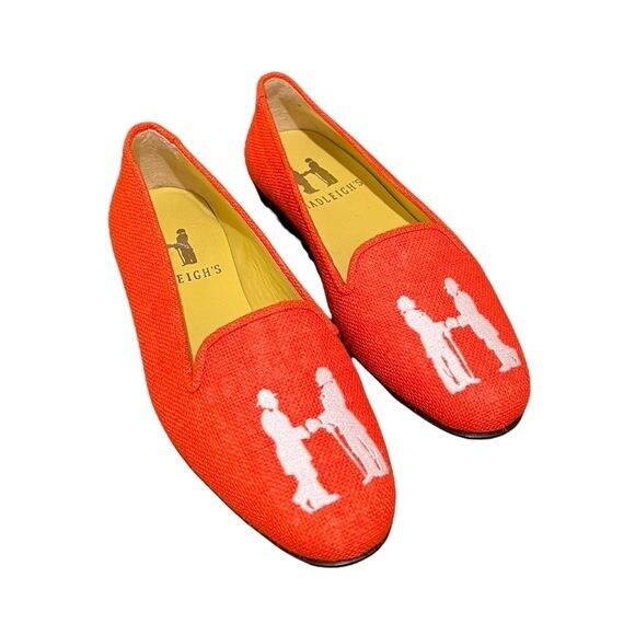 Hadleigh’s Slipper in Brown with Orange Logo Size 45.5 Designer Spotlight: Hadleighs main image 4