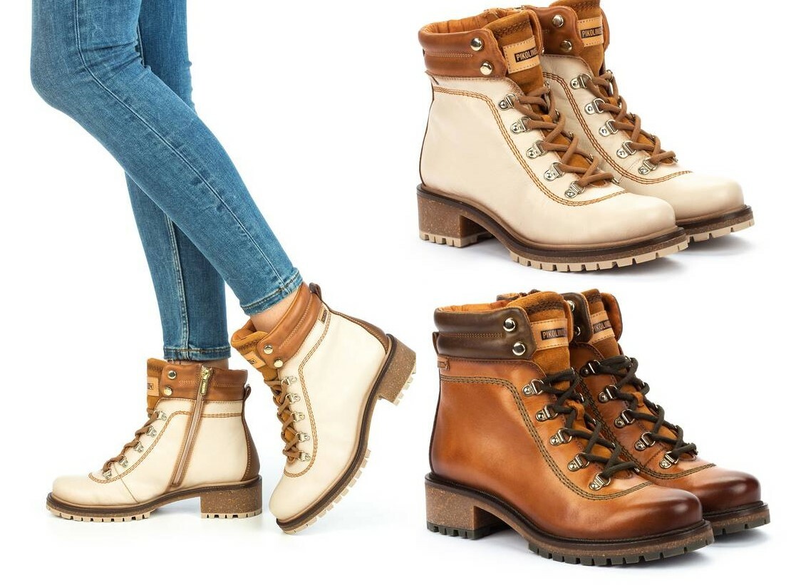 Lot Aan het liegen Inpakken NEW Pikolinos Women's Aspe Leather Lace-Up Water Resistant Winter Ankle  Boots | eBay