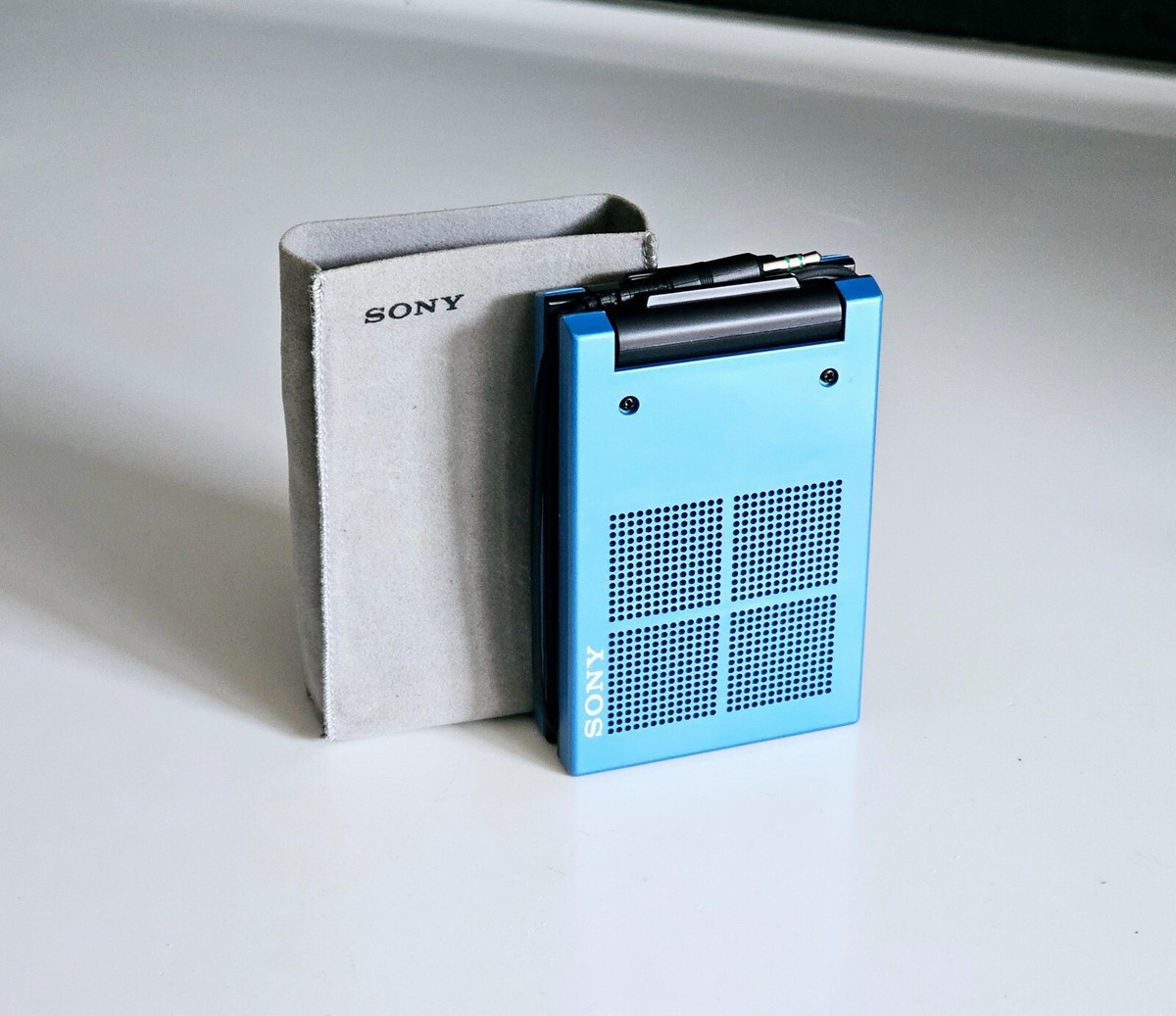 SONY SS-WM20 WALKMAN SQAIR 青 コンパクトスピーカー SONY スピーカー システム WALKMAN SQAIR SS-WM20 - ポータブル