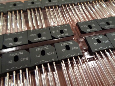 Vishay KBU4J 600V 4A Low Profile Bridge Rectifier Inline Compact Diodes x5 Stück