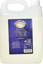 GOLDEN SWAN White Vinegar 5 Litre pack of 2 Stain Remover Weedkiller Cooking 1.30 per litre