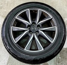 MAZDA CX-5 19x7J ALLOY WHEEL RIM W/TIRE 225/55R19 (ONLY#1) 2017-2018 # 116788