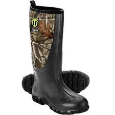 Rubber Boots for Men Multi-Season, Waterproof Rain with Steel Shank, 6mm