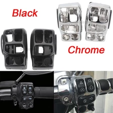 For Harley Road Glide FLTRX 2015-23 Handlebar Control Switch Housings Cover Kit