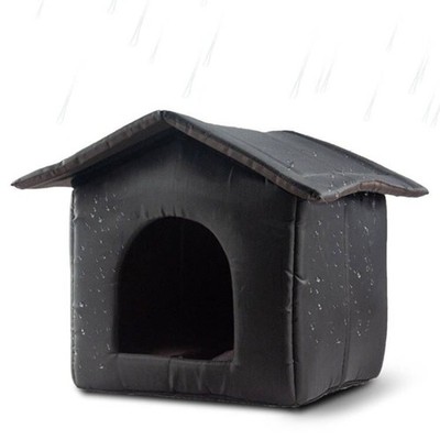 Dog House Beds for Medium Dogs Waterproof Covered Dog Bed with Cushion