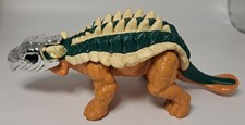 Imaginext Ankylosaurus Dinosaur Figure with Armor 2011 Fisher-Price Mattel 7"
