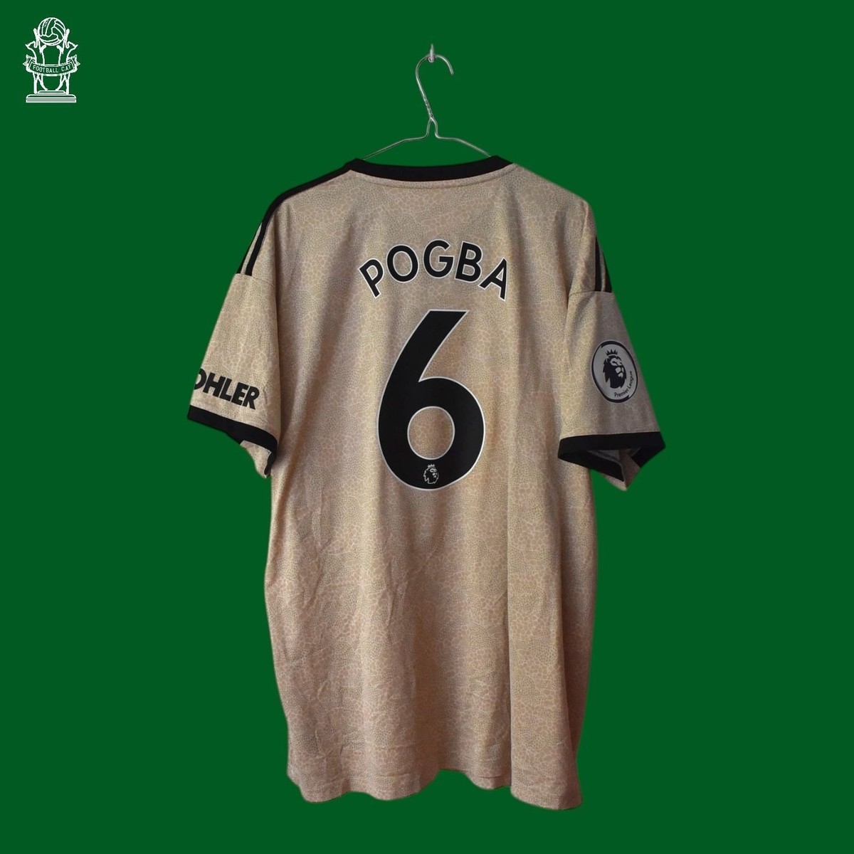 Manchester United 2019-2020 away shirt Adidas size XXL with Paul