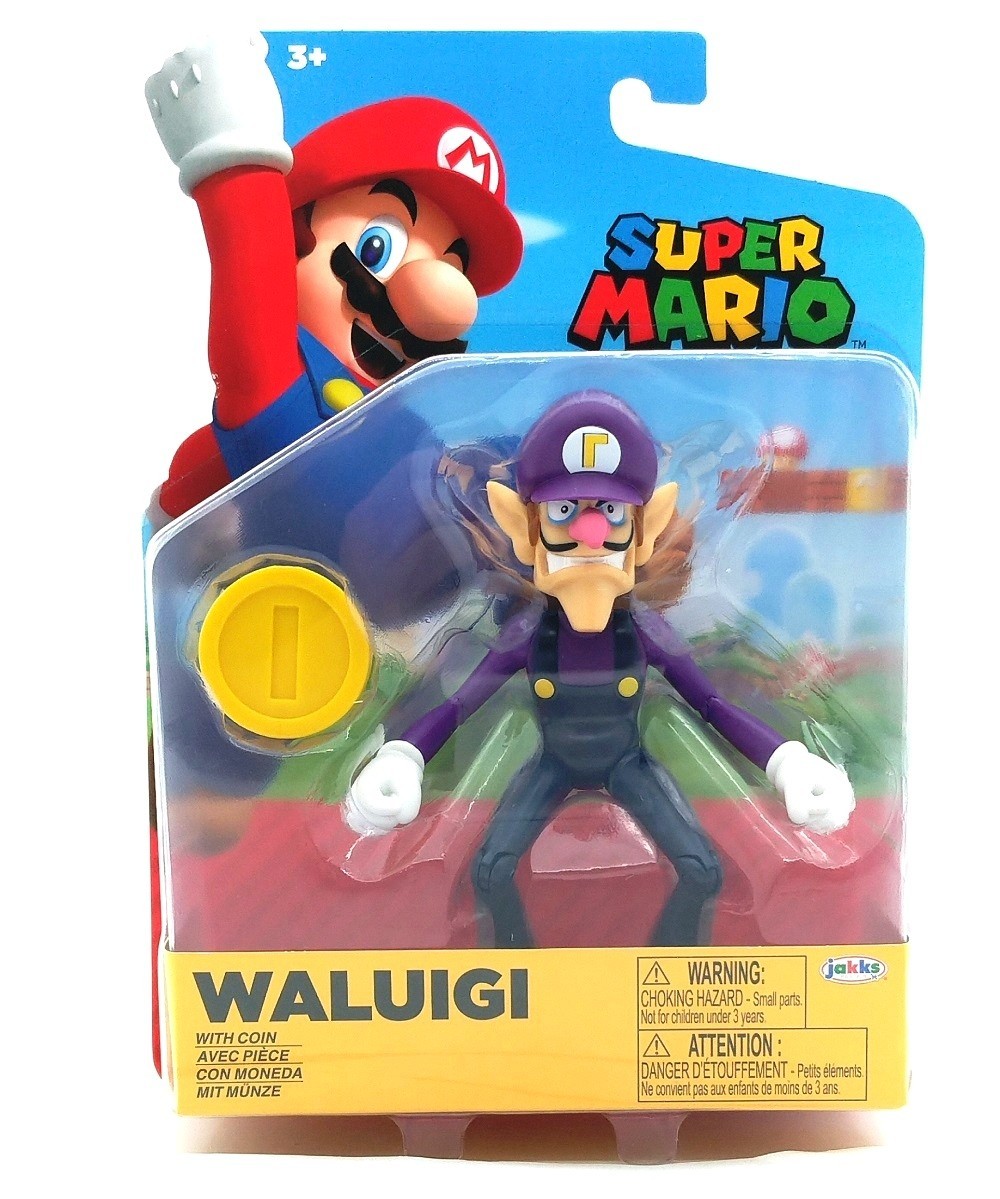 Super Mario 4 Inch Action Figures (Multiple Characters Available)