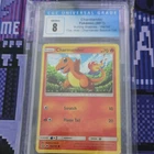 Pokemon TCG CGC 8 Charmander Promo Cosmos Holo 18a/147 Burning Shadows ENG 2017