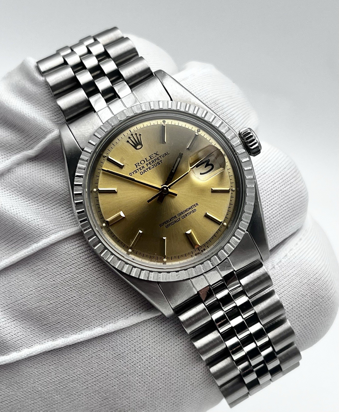 Rolex Datejust Champagne (1603) C. only