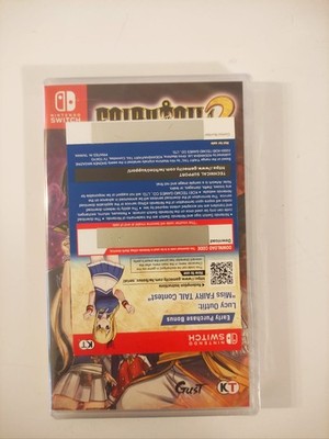 Fairy Tail 2 Nintendo Switch Neu OVP + Early Purchase Bonus