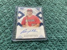 2022 Leaf Perfect Game Baseball RYDER HELFRICK RC AUTO #1/1 PROOF