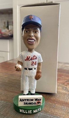 WILLIE MAYS New York Mets MLB Legend / Hagerstown Suns MiLB SGA Bobblehead NIB!
