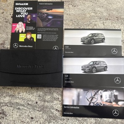 2025 MERCEDES BENZ GLB CLASS SUV GLB250 OWNERS MANUAL Books SET MINT NEW 