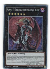 Yugioh NUMMER 24: DRAGULAS, DER BLUTSAUGENDE DRACHE , drl3-de022 Secret Rare