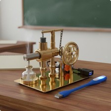 Stirlingmotor Modell Physikexperiment Dampfmaschinenmodell Lernspielzeug