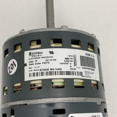 #ad #ad GE 5SME39HL0252 ECM 2.3 Blower Motor 1 2hp CCW D341314P04 MOT09232 TESTED $225.00