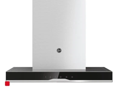 Hoover HTS6CBK5XWIFI Wandhaube 60 cm Edelstahl/Schwarzglas